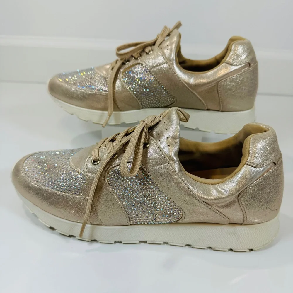 INC International Concepts Pakiss Embellished‎ Sneakers Size 8.5